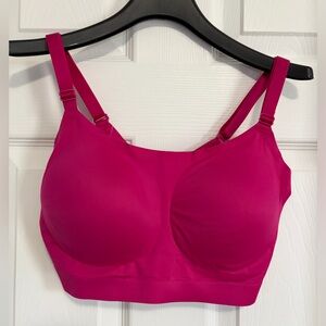 BNWT SOMA EMBLISS LUXE ADJUSTABLE BRALETTE PINK COSMO US SIZE EXTRA LARGE (XL)